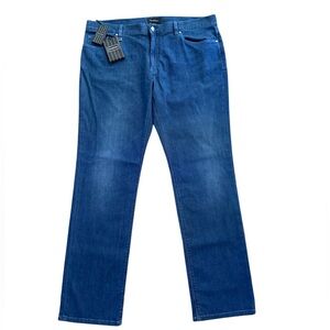 Ermenegildo Zegna Men’s Cotton Blend Blue Trousers NWT